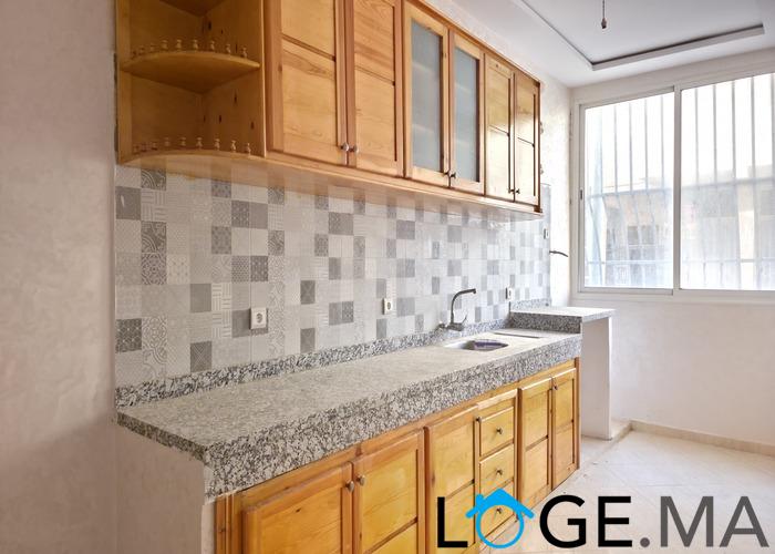 Appartement RDC a vendre dans R+2 de deux façades avec garage a hay essalam el jadida