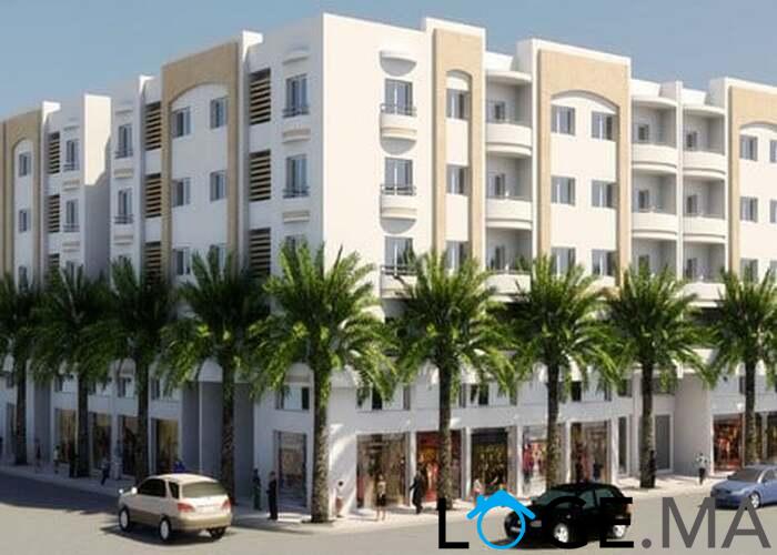 شقق و محلات تجارية للبيع بمدينة الجديدة حي السلام غير خاضعة للدعم مساحة بين 72 و 96 متر مربع .ثمن 6500درهم للمتر مربع .
