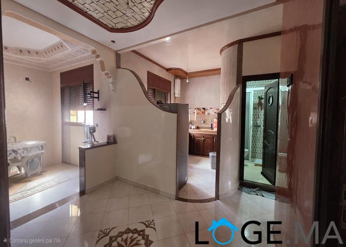 Appartement a vendre au 2ème étage dans une R +2 ,deuxième main a hay essalam près café Alasca 2 el jadida.