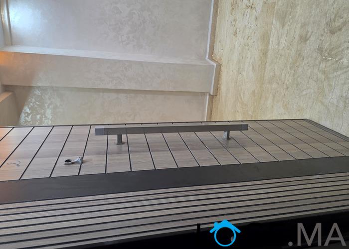 Duplex dans un immeuble r4 à eljadida