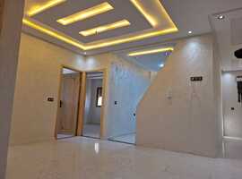 appartement de 103 m2 habitable avec escalier privative 2 façades dans R+2 a al bousstan el jadida.