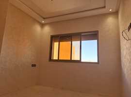 appartement de 103 m2 habitable avec escalier privative 2 façades dans R+2 a al bousstan el jadida.