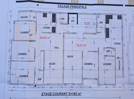 Réservation sur plan dans un immeuble R+3 étage courant a el jadida